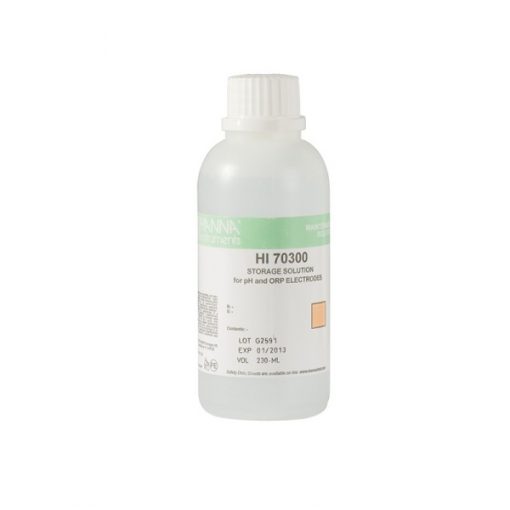 Hanna Storage solution for pH and ORP probes (230ml) 3