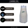 ATI Carbo Ex Air Filter 1,5 Ltr.incl. 1000 g Granulat 2
