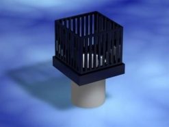 Aqua Connect Ablauf Cube ohne Deckel für 32 mm Rohr