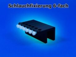 aqua connect Schlauchfixierung 6-fach bis 7 mm Glaskante