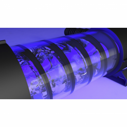 Aqua Medic Quartz tube incl. adjustment piece and holder f. O-ring Helix Max 2.0, 55 W 11