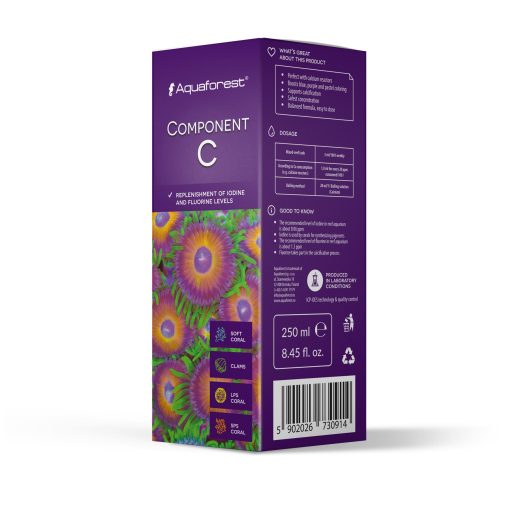 Aquaforest AF Component C - micronutrients based on iodine & fluorine (250ml)
