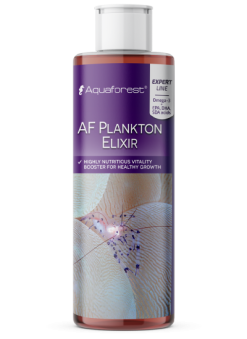 Aquaforest AF Plankton Elixir - liquid food for fish, corals & invertebrates (250ml)