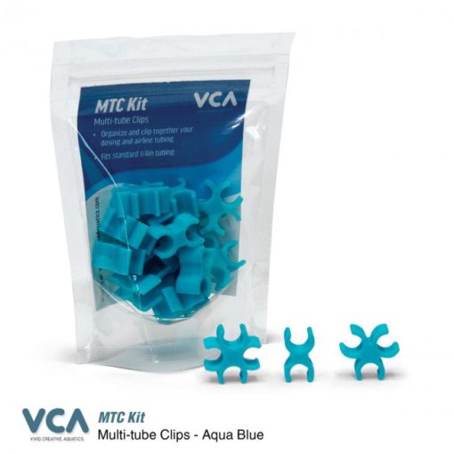 Aquarioom Sasu Multi Tube clips - Aqua blue 2