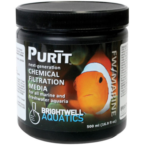 Brightwell Aquatics Purit - enhanced activated carbon & NFS (500ml) 7