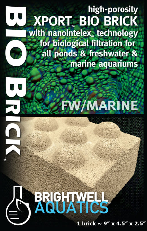 Brightwell Aquatics Xport Bio Brick - bacterial colonization for bio waste reduction (~ 3.800L) 6