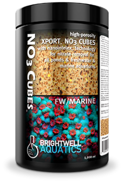 Brightwell Aquatics Xport NO3 Cubes - bacterial colonization for NITRATE reduction (250ml)
