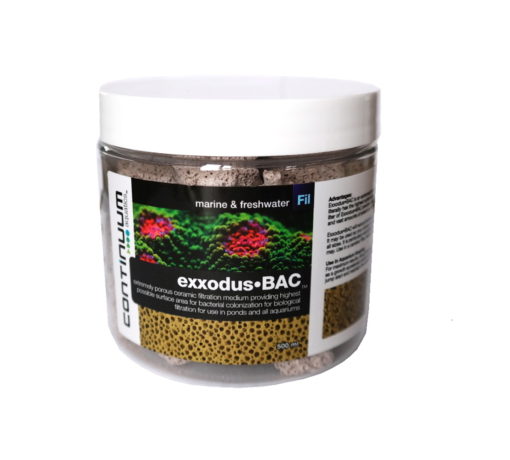 Continuum Aquatics exxodus*BAC - for bacterial colonization & bio filtration (500ml) 4