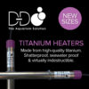 D-D Titanium heater - aquarium heater (250W) 1