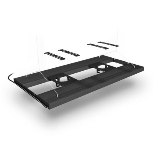 GHL Hybrid fixture T5HO Aquatic Life 4 x 54W, 1219 mm / 48 ", black, (Schuko Worldwide) (PL-1646) 3