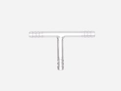 Deltec Glass T-piece