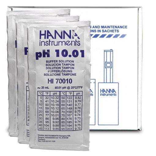Hanna Instruments Hanna Buffer sachets pH 10,01, box (25pcs x 20ml) 6
