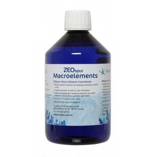Korallenzucht KZ ZEOspur Macroelement Concentrate 250 ml