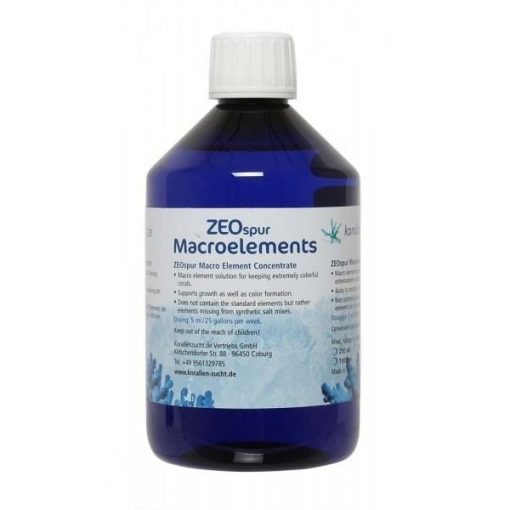 Korallenzucht KZ ZEOspur Macroelement Concentrate 250 ml 3