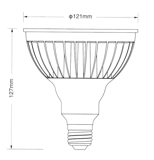 Giesemann LED Lampe 18 Watt E27 - 2.800 K - 4