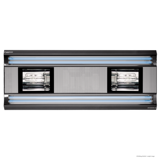 Giesemann SPECTRA HQ/T5 - irridium metallic EU - 230V-50Hz 1200mm / 2x250W/4x54W 4