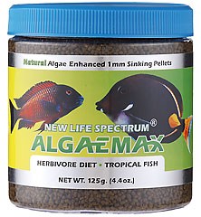 New Life International, Inc. NLSpectrum AlgaeMax - formula for herbivores (1mm/125g)
