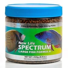 New Life International, Inc. NLSpectrum Large - formula for large size fish (3mm/125g)