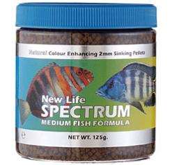 New Life International, Inc. NLSpectrum Medium - formula for medium size fish (2mm/125g)