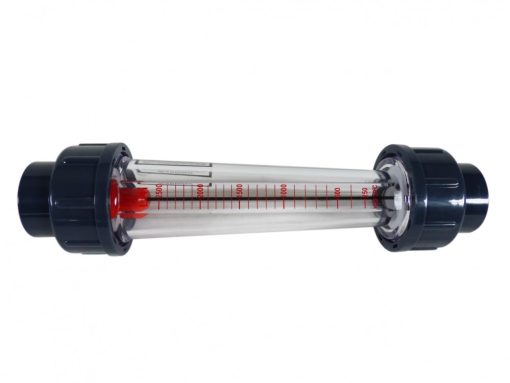 Royal Exclusiv PVC Flowmeter / Flow - meter Ø 32mm grey 2500 l/h 2