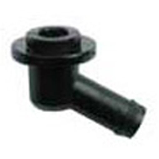 Tunze Glue-in nipple 30° for hose, ø4 x 6 mm (.15 x .23 in.) (7070.015)