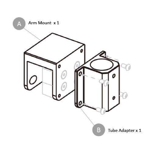 Kessil Mounting Arm Base (Base Only) (KSP003)