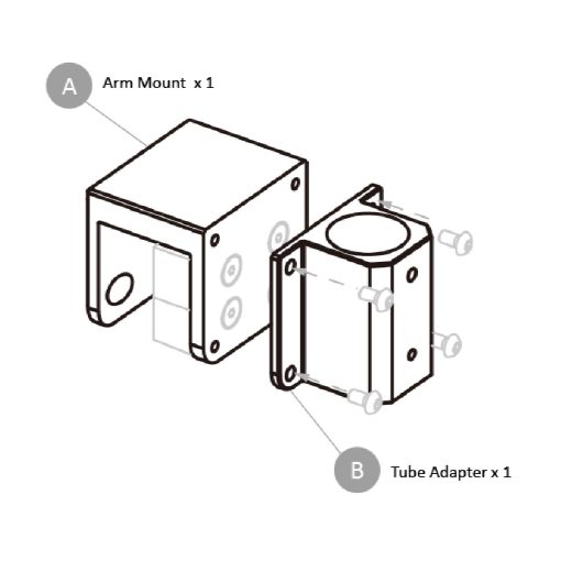 Kessil Mounting Arm Base (Base Only) (KSP003) 3