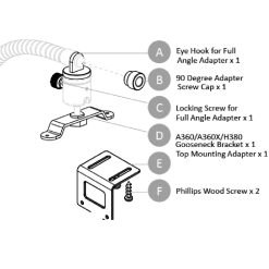 Kessil Replacement Mounting Adapter Parts (KSP007)
