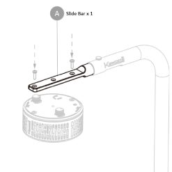 Kessil Replacement Slide Bar (KSP005)