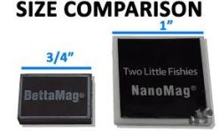 Two Little Fishies BettaMag - tiniest glass cleaning magnet up to 5mm thick