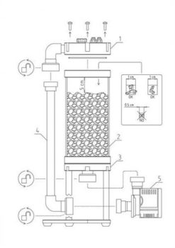 Ultra Reef Calcium Reactor 140 6