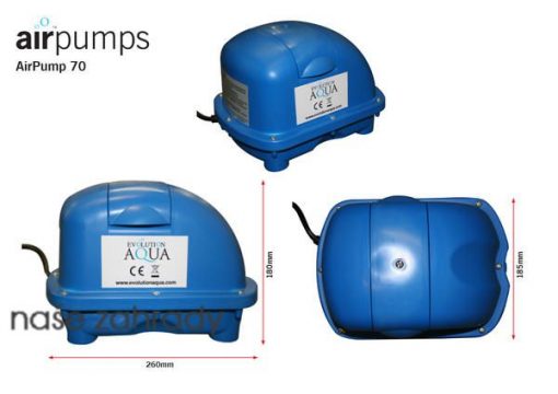 Evolution Aqua EA Airtech 70 - air pump for ponds & aquariums 3
