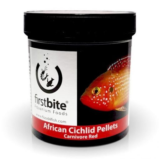 BCUK Aquatics Firstbite African Cichlid Carnivore Red pellets (1mm/120g) 3