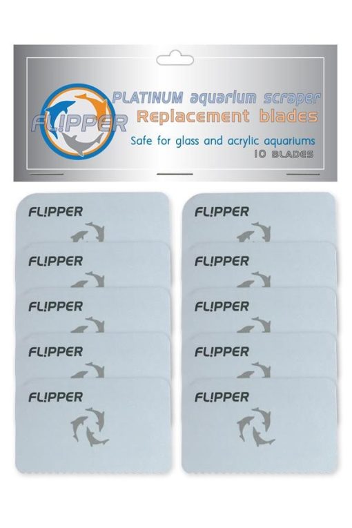 Flipper Platinum scraper - replacement blades (10pcs)