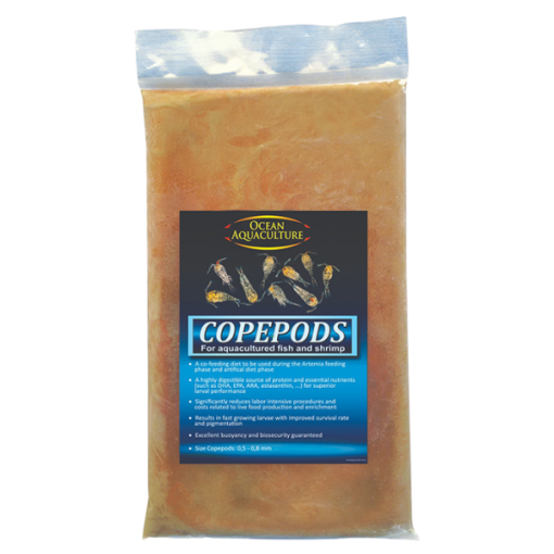 Ocean Nutrition Fresh Frozen Copepods size 0,5-0,8 mm (sterile) - 1 kg