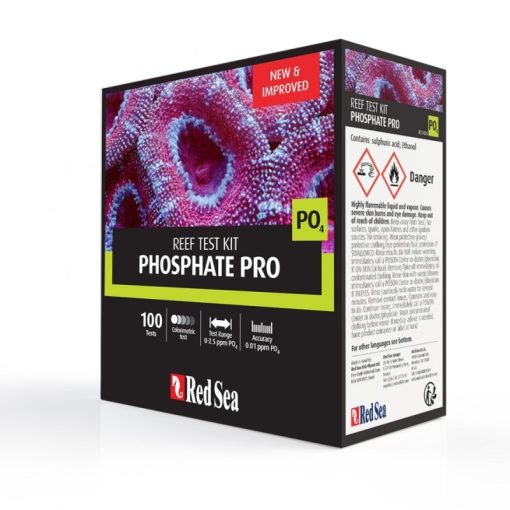 Red Sea PHOSPHATE PRO test Kit (100tests/PO4) 2