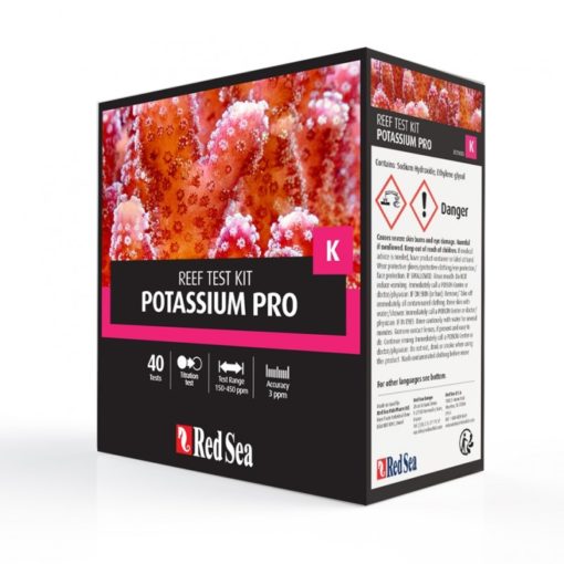 Red Sea Potassium PRO - titrator TEST kit (40tests) 2