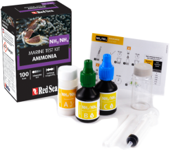 Red Sea MCP Ammonia Test kit - 100 tests (NH3/NH4)