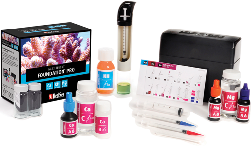 Red Sea Reef Foundation PRO Test Kit - box (Ca.KH.Mg)