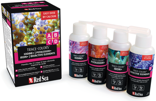 RedSea Coral Colors A-B-C-D - (4pack x 100ml) 3