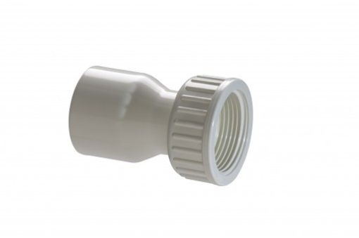 WIT515030 - Van de Lande (VDL) WHITE 2/3 Union white  40mm 1 1/2"(F)